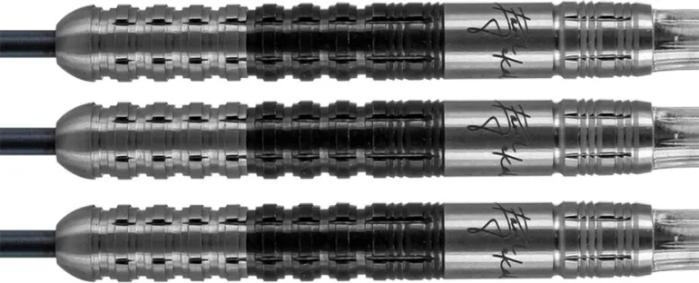 Bull's NL Stalowe lotki Pavel Jirkal - Czarne - 23g