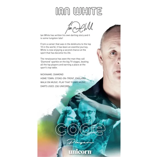 Unicorn Rzutki Steel Code DNA - Ian White - 23g