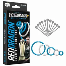 Red Dragon Gerwyn Price Iceman Practice Rings - pierścienie treningowe do tarcz sizalowych