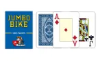 Modiano Poker Bike Trophy - 2 Jumbo Index - Profesjonalne plastikowe karty - Niebieskie