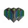 Winmau Squadrons Prism Zeta - Zielony i niebieski W6915.309
