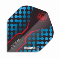 Winmau Squadrons Prism Zeta - Niebieski i czerwony W6915.307