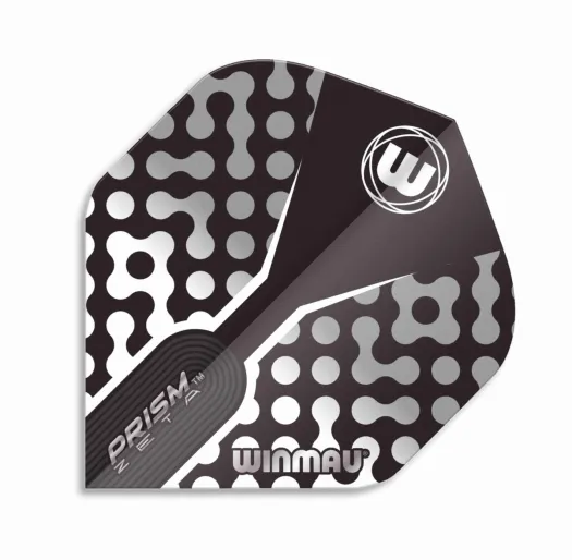 Winmau Squadrons Prism Zeta - Biało-czarny W6915.311