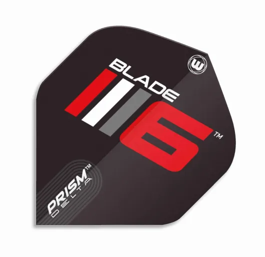 Winmau Squadrons Prism Delta - Ostrze 6 - Czarny W6915.225