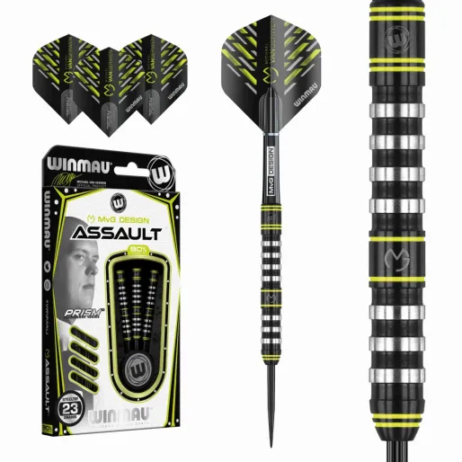 Winmau Rzutki stalowe Michael van Gerwen - Assault - 23g