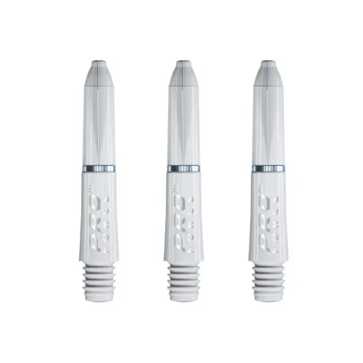 Winmau Uchwyty Pro Force - bardzo krótkie - białe