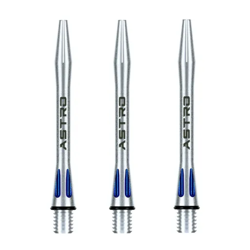 Winmau Uchwyty Astro Aluminium - midi - czarne