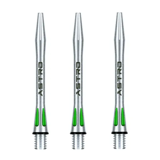 Winmau Uchwyty Astro Aluminium - midi - czarne