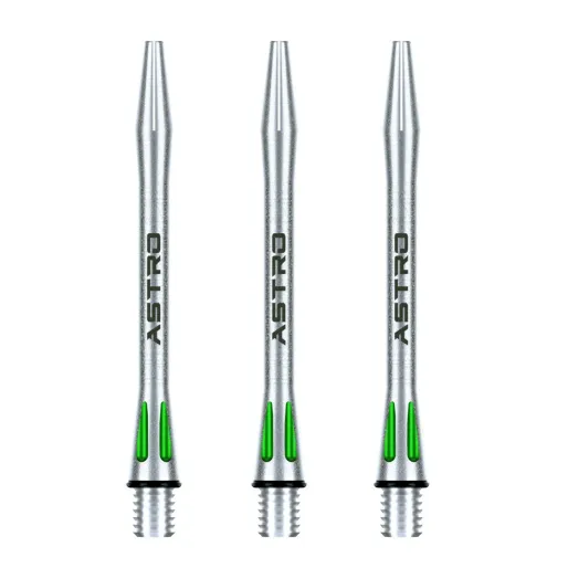 Winmau Uchwyty Astro Aluminium - średni - zielony