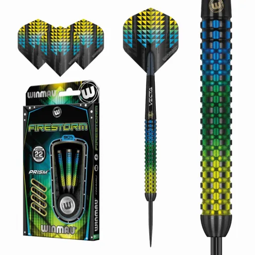 Winmau Rzutki Steel Firestorm - 22 g