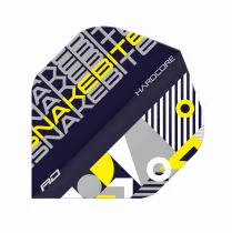 Red Dragon Peter Wright Snakebite Stack Hardcore Squadrons - czarno-żółty RF6657