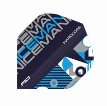 Red Dragon Eskadry Gerwyn Price Iceman Stack Hardcore - czarno-niebieski RF6659