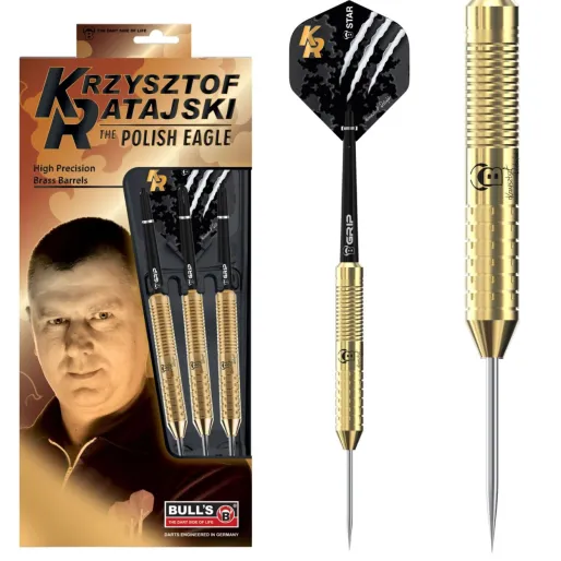 Bull's Rzutki Steel Krzysztof Ratajski - złote - 24g