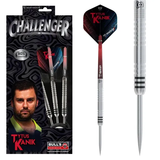 Bull's Rzutki stalowe Challenger - Tytus Kanik - 22g