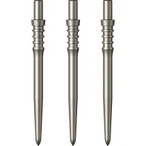 Mission Metalowe końcówki Sniper - Titan Pro - Srebrne - 32 mm