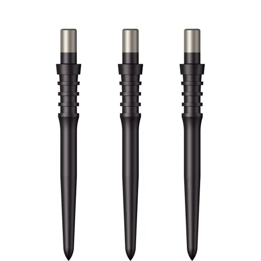 Mission Metalowe końcówki Sniper - Titan Pro - Czarny - 28 mm
