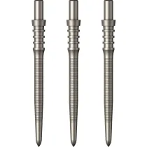 Mission Metalowe końcówki Sniper - Micro Grip - Srebrne - 32 mm