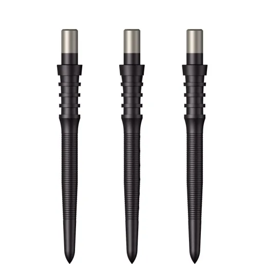 Mission Metalowe końcówki Sniper - Micro Grip - Czarne - 28 mm