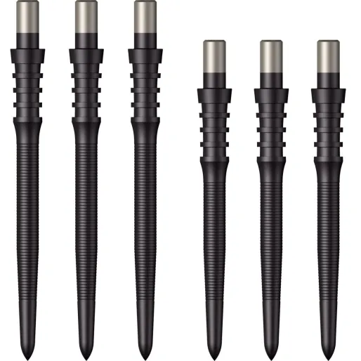 Mission Metalowe końcówki Sniper - Micro Grip - Czarne - 28 mm