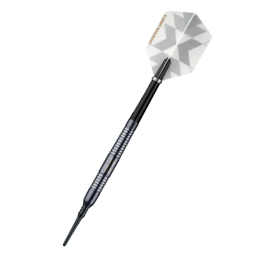 Legend Darts Rzutki The Gentle - Mensur Suljovic - Black - 18g