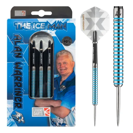 Legend Darts Steel The Iceman - Alan Warriner - 24g