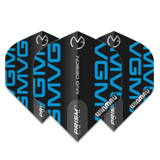 Winmau Prism Delta Squadrons - Michael van Gerwen - Black & Blue W6915.244