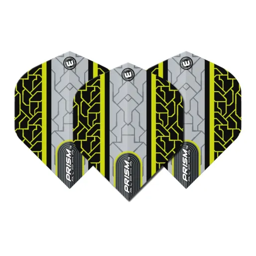 Winmau Squadrons Prism Alpha - obwód - czarno-żółty W6915.702