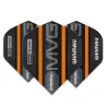 Winmau Squadrons Prism Alpha - Michael van Gerwen - Logo Stripe - Czarno-pomarańczowy W6915.715