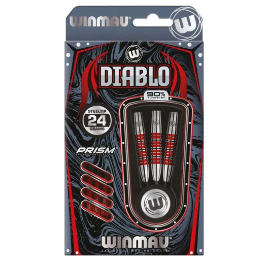 Winmau Rzutki stalowe Diablo - Torpedo - 24g
