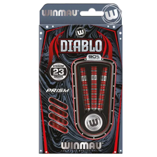 Winmau Rzutki stalowe Diablo - równoległe - 23g