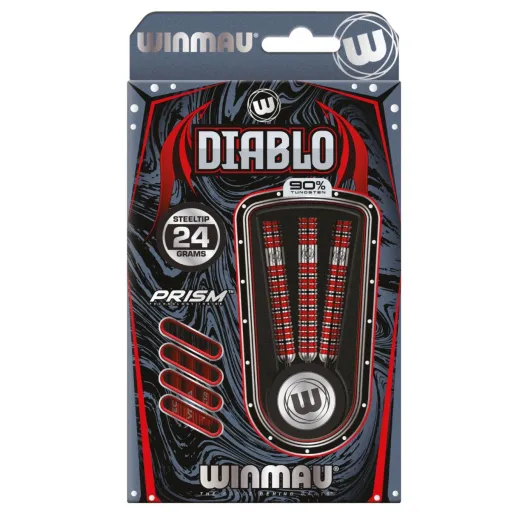 Winmau Rzutki stalowe Diablo - równoległe - 24g