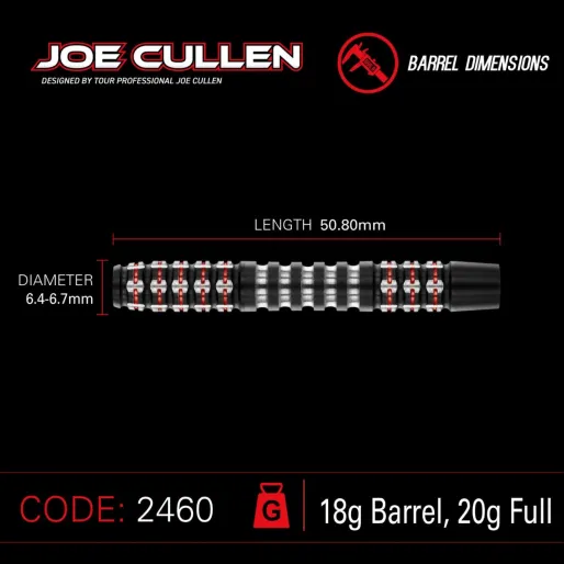 Winmau Rzutki Joe Cullen - Ignition - 20g