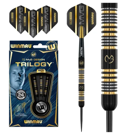Winmau Rzutki stalowe Michael van Gerwen - Trilogy - 24g