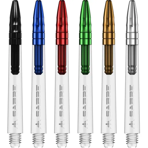 Mission Uchwyty Sabre - średni - przezroczysty niebieski