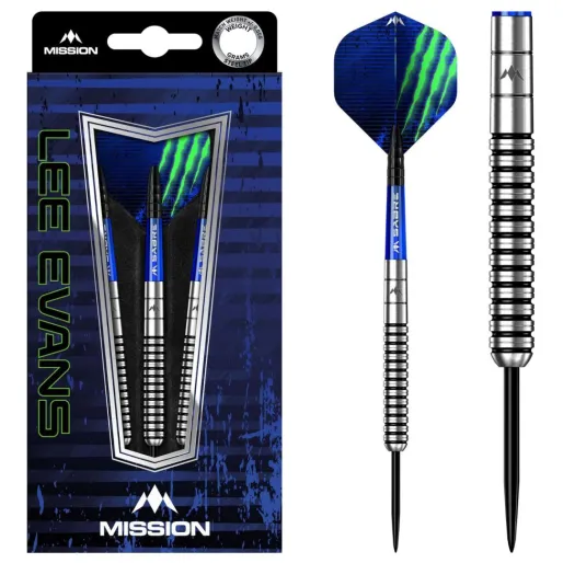 Mission Rzutki Steel Lee Evans - Electro Black - 23g