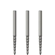 Mission Metalowe końcówki Lunar FS - srebrne - 32 mm