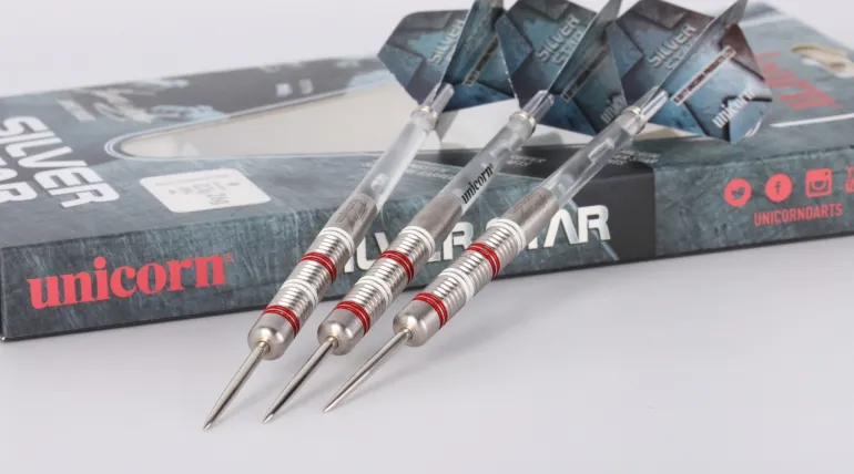 Unicorn Rzutki Steel Silver Star - James Wade - 24 g