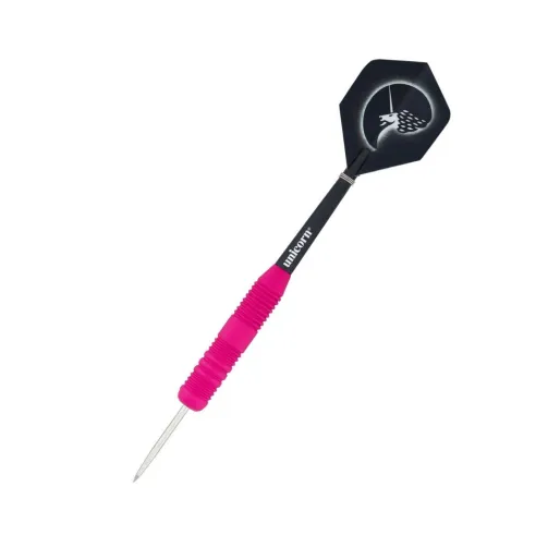 Unicorn Rzutki Steel Core Plus Rubberised Pink - 26g