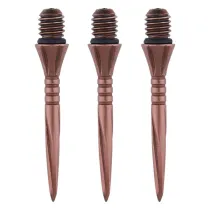 Unicorn Metalowe końcówki - Volute Converta Points - Rosso - 27 mm