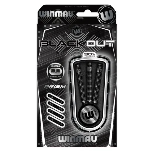 Winmau Rzutki Steel Blackout - 26 g