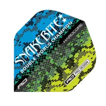 Red Dragon Peter Wright Snakebite Hardcore - Multi Snake - Niebiesko-żółty RF6841