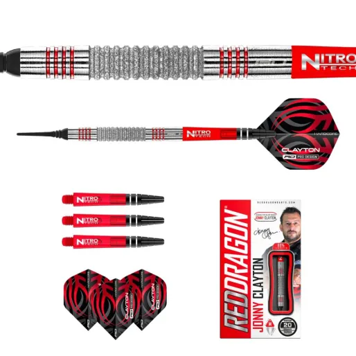 Red Dragon Rzutki Jonny Clayton Element - 20g - wyprzedaż