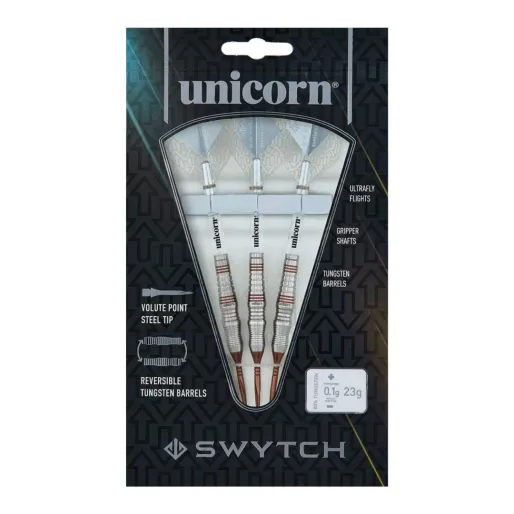Unicorn Stalowe lotki Swytch - Rosso - 23g