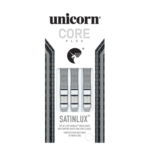 Unicorn Rzutki Steel Core Plus Satinlux - Mosiądz - 26g