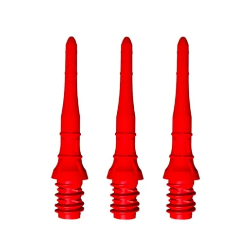 L Style Końcówki Premium - krótkie - Lip Point - 30 szt. - czerwone