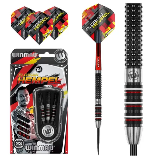 Winmau Rzutki stalowe Florian Hempel - 23g