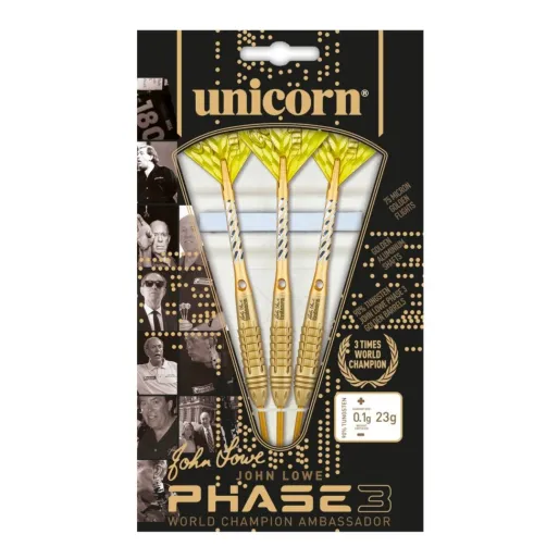 Unicorn Rzutki Steel World Champion Phase 3 - John Lowe - 25g