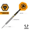 Mission Steel Football Darts - Wolverhampton Wanderers FC - Oficjalna licencja - Wolves - 24 g