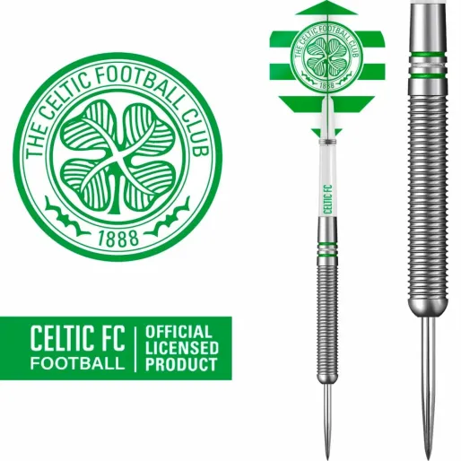 Mission Stalowe rzutki piłkarskie - Celtic FC - Oficjalna licencja - 24 g
