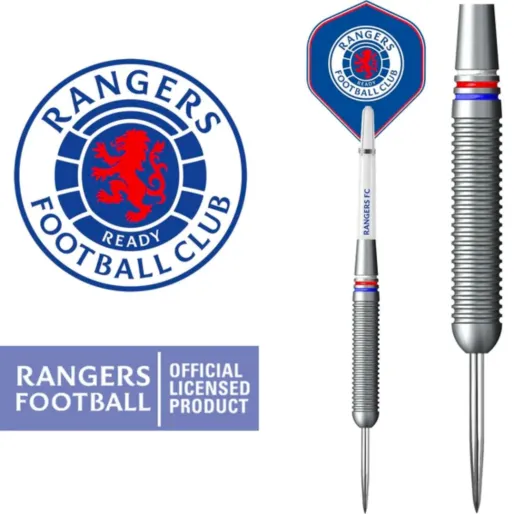 Mission Steel Football Darts - Rangers FC - Oficjalna licencja - RFC - 22g